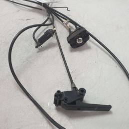 9607919680 gruppo comando regolazione fari luci Peugeot 205 automatico 1.6b BDY 2000 leva sgancio cofano motore