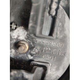 MASCHERINA CALANDRA FIAT PANDA 169 2003-12 735353899 BLU USATA 