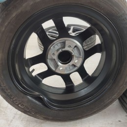 1414710 4XCerchi in lega completi di gomme da riparare Ligier Duè Microcar 4.5J14-12.7 155/65 R14 75T 2020-24