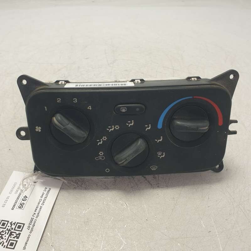 P55037533AD pannello controllo comandi clima A/C Jeep Cherokee KJ 2002-07