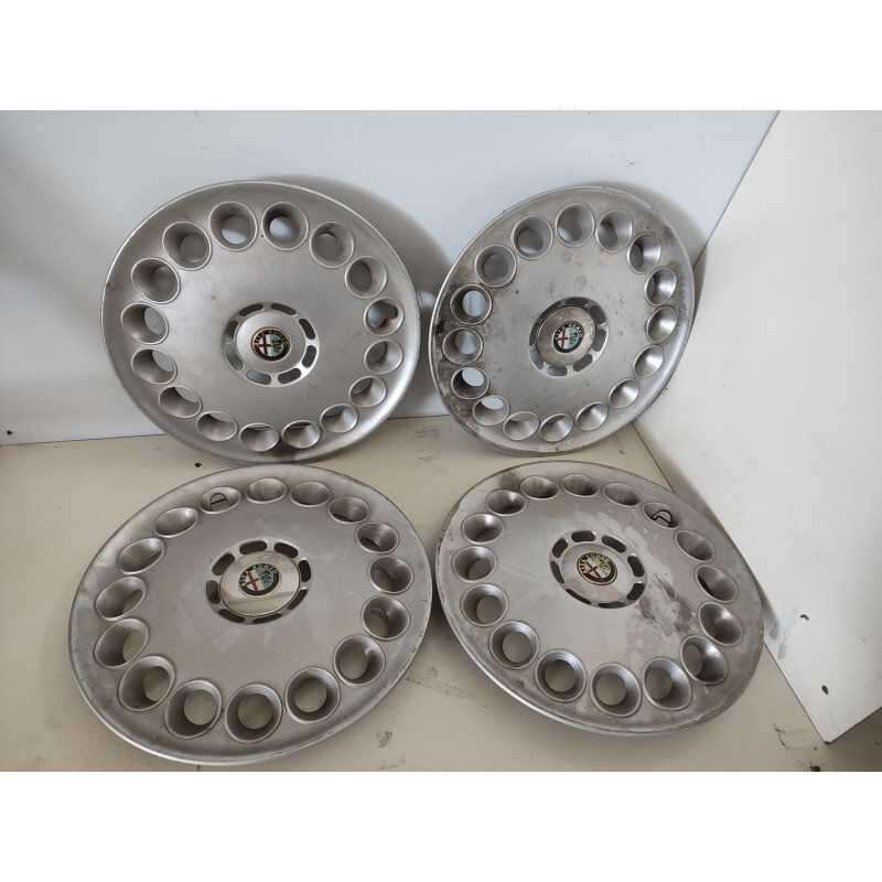 COPRI CERCHI COPPE COPPETTE BORCHIE X4 ALFA ROMEO 147 156 USATE 60614531