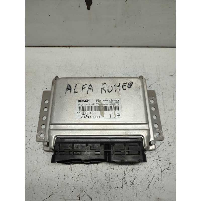 55188343 CENTRALINA ECU MOTORE ALFA ROMEO 156 932 1.9 JTD 2003 BOSCH 0281011491 15649DAA