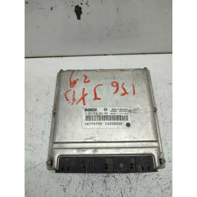CENTRALINA MOTORE ALFA ROMEO 156 2.4 JTD BOSCH 0281010022 USATA