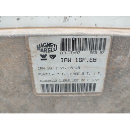 46480662 CENTRALINA MOTORE FIAT PUNTO 1.1 8V 1993-99 LANCIA Y MAGNETI MARELLI IAW16FEB 