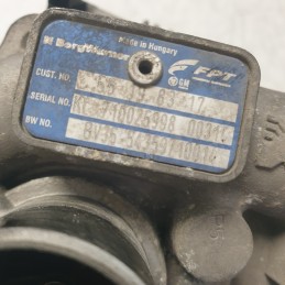 55198317 Turbo turbina turbocompressore geom variabile Fiat Grande Punto 1.3mtj 199A3000 2009