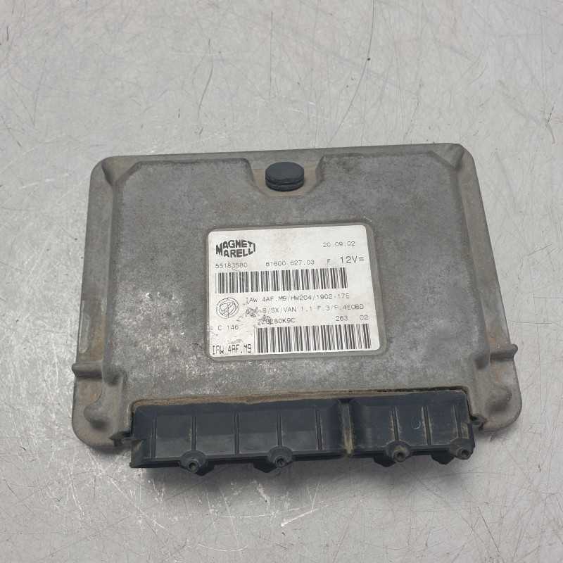 55183580 Centralina ECU motore Fiat Seicento 1.1b 187A1000 2002 61600.627.03 IAW 4AF.M9