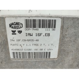 4648662 CENTRALINA MOTORE FIAT PUNTO 1.1 8V LANCIA Y MAGNETI MARELLI IAW16FEB 