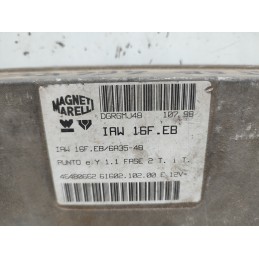 CENTRALINA MOTORE FIAT PUNTO I 176 1993-99  1.1 8V LANCIA Y MAGNETI MARELLI IAW16FEB 46480662