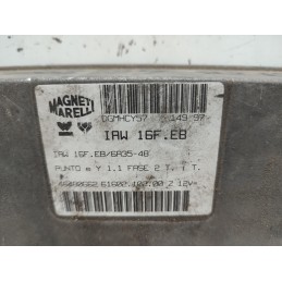 CENTRALINA MOTORE FIAT PUNTO I 176 1.1 8V 1993-99 LANCIA Y MAGNETI MARELLI IAW16FEB 46480662