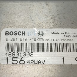 46801302 centralina ecu modulo controllo motore Alfa Romeo 156 1.9 JTD 2002-06 Bosch