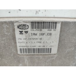 CENTRALINA MOTORE FIAT PUNTO 1.1 8V LANCIA Y MAGNETI MARELLI IAW16FEB 46480662 USATA