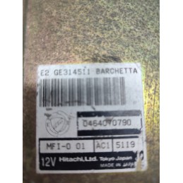 CENTRALINA MOTORE FIAT BARCHETTA HITACHI 0464070790 USATA