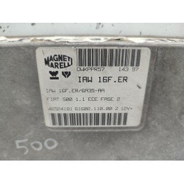 CENTRALINA MOTORE FIAT CINQUECENTO 1991-98 1.1 MAGNETI MARELLI IAW16FER 46524181