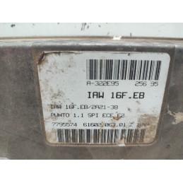 7795574 CENTRALINA MOTORE FIAT PUNTO 176 1.1 MAGNETI MARELLI IAW16FEB 