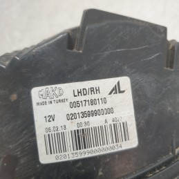 51718011 fanalino retromarcia posteriore paraurti Alfa Romeo Mito 955 2008-18 lato destro
