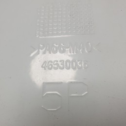 46530036 aletta sportello sportellino carburante Fiat Punto 2° serie 188 5P bianco con piccoli graffi
