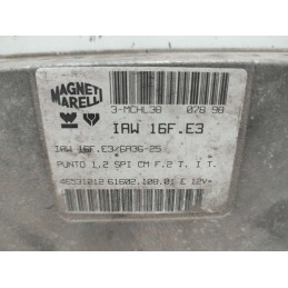 CENTRALINA MOTORE FIAT PUNTO 1.2 I 176 1993-99  MAGNETI MARELLI IAW16FE3 46531212 