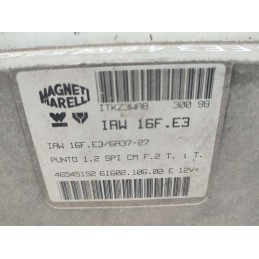 CENTRALINA MOTORE FIAT PUNTO 176 1.2 I 176 1993-99 MAGNETI MARELLI IAW16FE3 46545152 