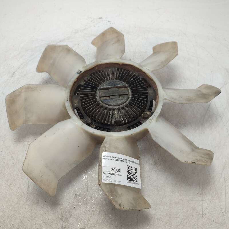430-31-3 Ventola con giunto viscoso Mitsubishi Pajero sport L200 2.5TD 1997-06