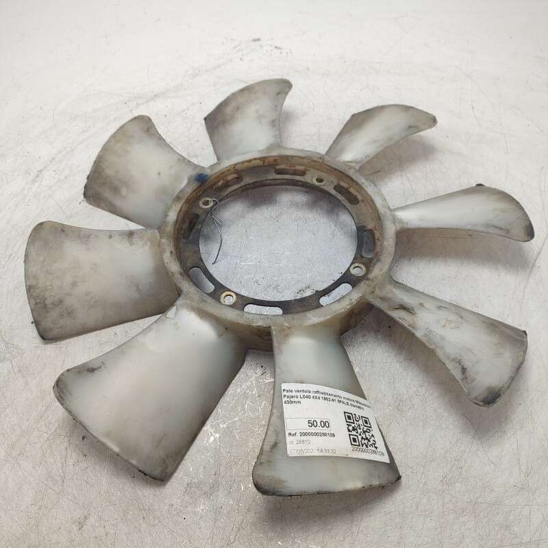 Pale ventola raffreddamento motore Mitsubishi Pajero L040 4X4 1982-91 8PALE diametro 430mm