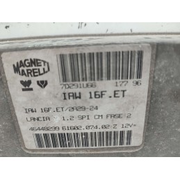 CENTRALINA MOTORE LANCIA Y  I SERIE 1.2 1995-03 MAGNETI MARELLI IAW16FET 46448299 