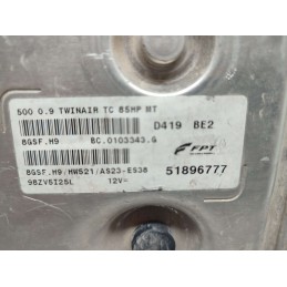 CENTRALINA MOTORE FIAT 500 312 900CC 51896777 USATA