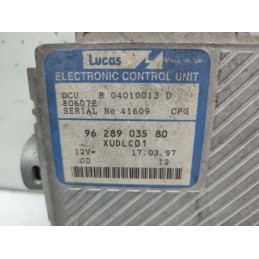 CENTRALINA MOTORE FIAT ULYSSE LANCIA Z 2.1 TD 2002  LUCAS XUDLC01 9628903580 