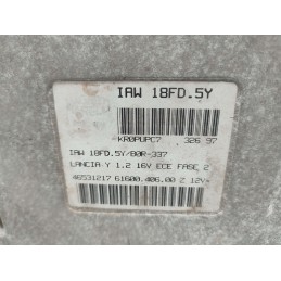 CENTRALINA MOTORE LANCIA Y 1.2 16V MAGNETI IAW18FD5Y 46531217 USATA