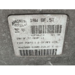 CENTRALINA MOTORE FIAT PUNTO 176 1.2 MAGNETI IAW8F5T 46425009 USATA
