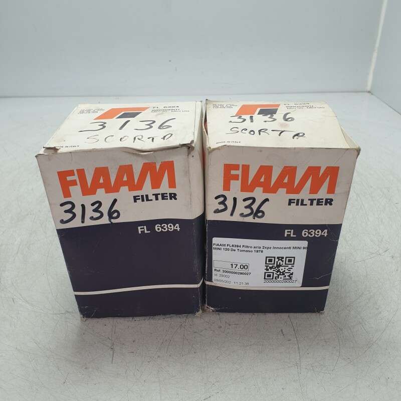FIAAM FL6394 Filtro aria 2xpz Innocenti MINI 90 MINI 120 De Tomaso 1976