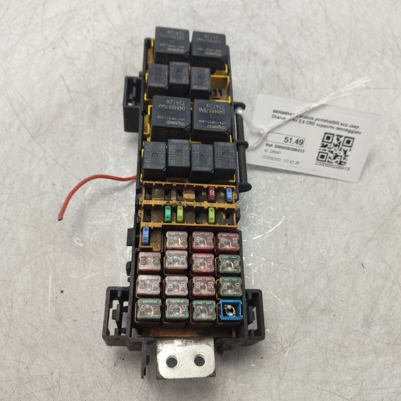 56009984AQ scatola portafusibili ecu Jeep Cherokee KJ 2.5 CRD supporto danneggiato