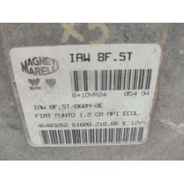 CENTRALINA MOTORE FIAT PUNTO 1.2 MAGNETI IAW8F5T 46403262 USATA
