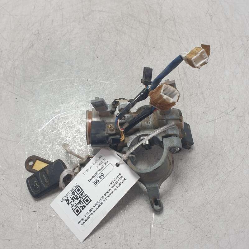 337860 blocchetto bloccasterzo avviamento accensione Mitsubishi Pajero V60 con chiave 6+7+2+3pin