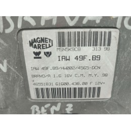 CENTRALINA MOTORE FIAT BRAVA 1.6 16V 1995-01 MARELLI IAW49FB9 46551831 