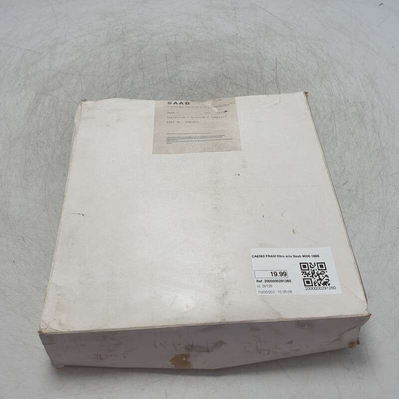 CA6392 FRAM filtro aria Saab 9000 1985