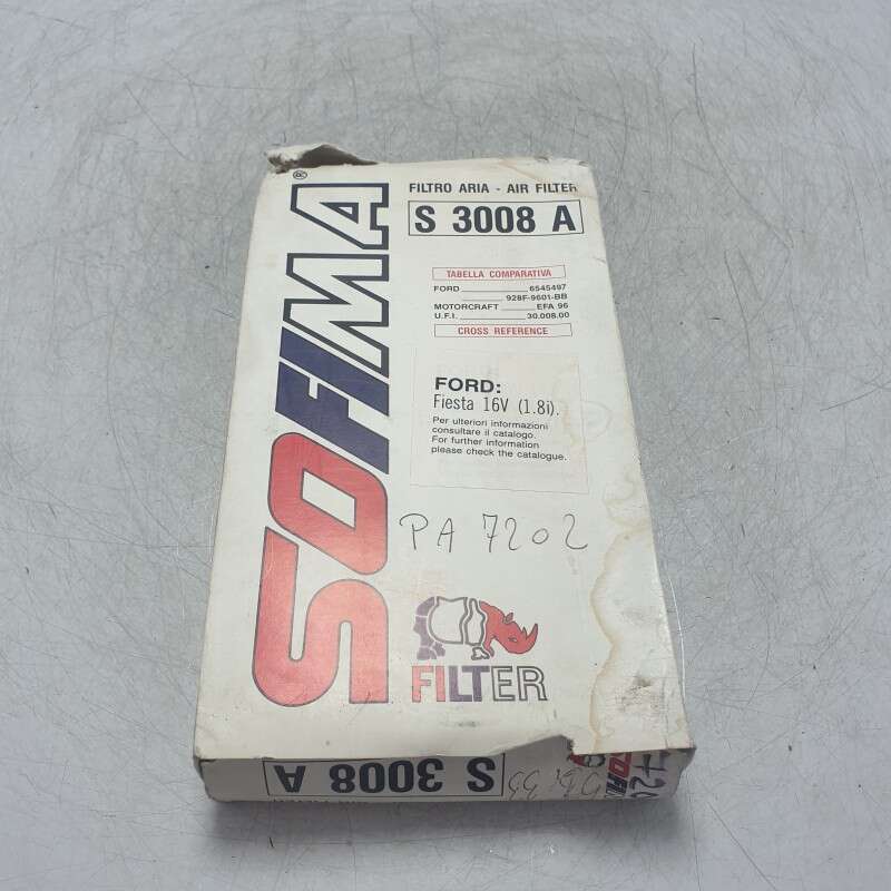 S3008A filtro aria Sofima Ford Fiesta MK3 1.8i 16V