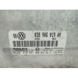 CENTRALINA MOTORE VOLKSWAGEN GOLF IV 4 1.9 TDI BOSCH 0281010091 038906019AM USATA