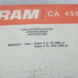 FRAM CA4561 Filtro aria air filter Renault Super 5 C TC 956cc Super 5 TL GTL 1108cc 
