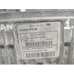 8200334419 CENTRALINA MOTORE RENAULT SCENIC MK3 1.5 DIESEL 2004 DELPHI  8200414354
