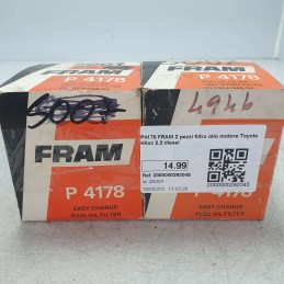 P4178 FRAM 2 pezzi filtro...