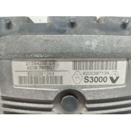 CENTRALINA MOTORE RENAULT MEGANE MK2 1.6 SAGEM 8200387138 8200321263  USATA
