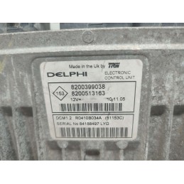 CENTRALINA MOTORE RENAULT MODUS 1.5 DCI DELPHI 8200399038 8200513163 USATA