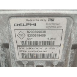CENTRALINA MOTORE RENAULT MODUS 1.5 DCI DELPHI 8200399038 8200513163 USATA
