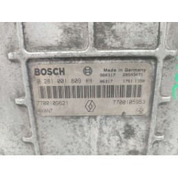 7700109621 CENTRALINA MOTORE RENAULT MEGANE SCENIC 1.9 D BOSCH 0281001809 
