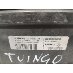 CENTRALINA MOTORE RENAULT TWINGO 1.2 BENZINA 1999 SIEMENS S110138000 8200044437 USATA