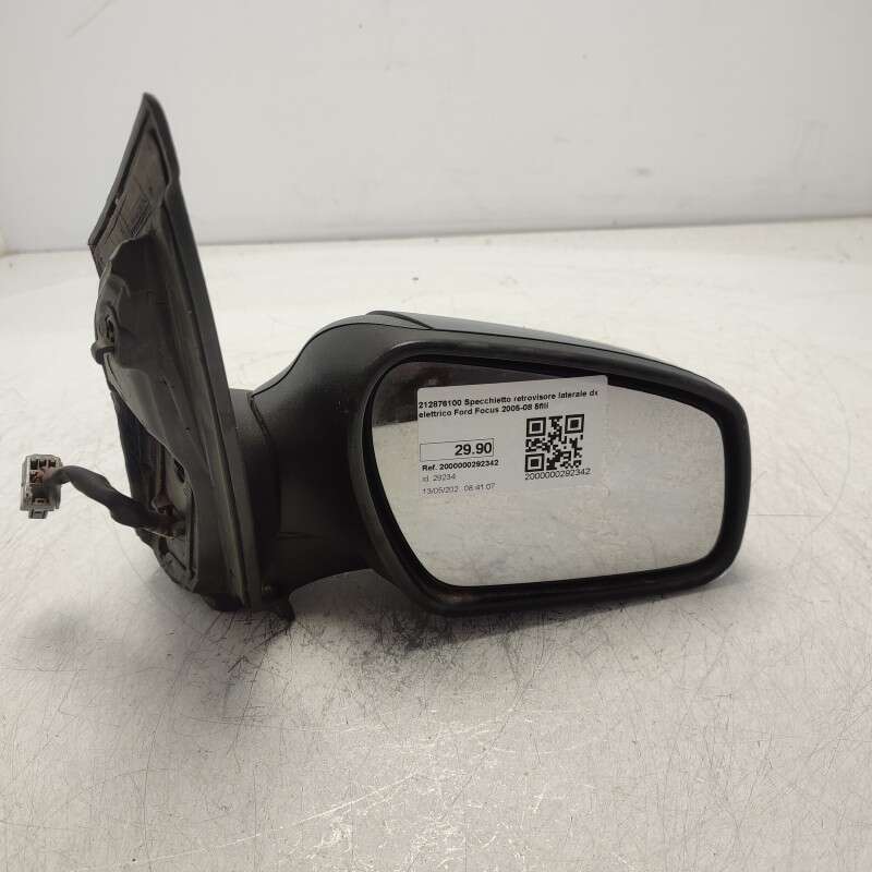 212876100 Specchietto retrovisore laterale dx elettrico Ford Focus 2005-08 5fili