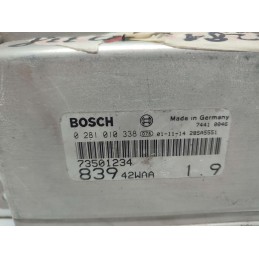 CENTRALINA MOTORE LANCIA LYBRA 1.9 JTD 1999-05 BOSCH 0281010338 73501234 USATA