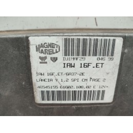 CENTRALINA MOTORE LANCIA Y 1° SERIE 1.2 1995-03 BENZINA MARELLI IAW16FET 46545155