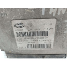 CENTRALINA MOTORE FIAT PANDA 1.2 BENZINA 2006 MARELLI IAW4AFS2 51782647 USATA