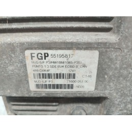 CENTRALINA MOTORE FIAT PUNTO 188 1.3 DIESEL 2004 MARELLI MJD6JFP3 55195817